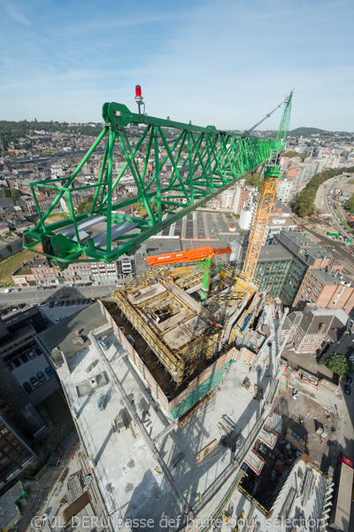 tour des finances à Liège